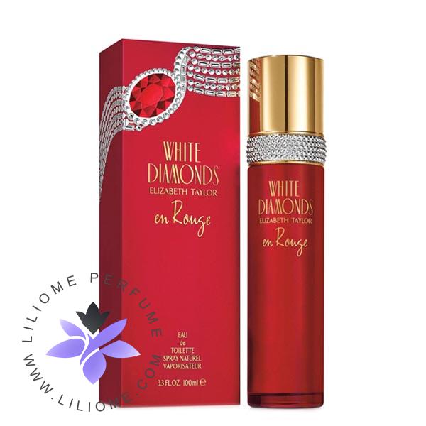 عطر ادکلن الیزابت تیلور وایت دیاموندز ان رژ-Elizabeth Taylor White Diamonds en Rouge