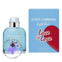 عطر ادکلن دولچه گابانا لایت بلو لاو ایز لاو پور هوم مردانه | Dolce Gabbana Light Blue Love Is Love Pour Homme