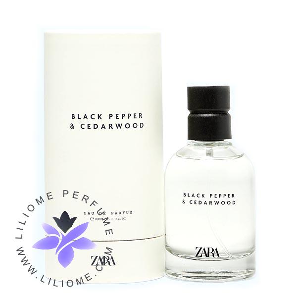 عطر ادکلن زارا بلک پپر اند سدار وود | Zara Black Pepper & Cedarwood