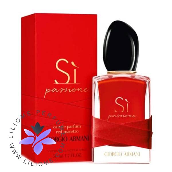 عطر ادکلن جورجیو آرمانی سی پشن رد مایسترو Giorgio Armani Sì Passione Red Maestro
