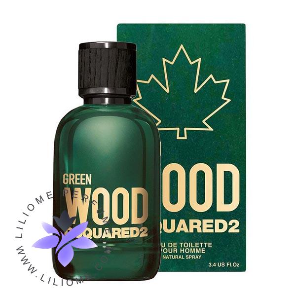 عطر ادکلن دی اسکورد گرین وود سبز | DSQUARED² Green Wood