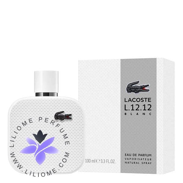 عطر ادکلن لاگوست سفید ادوپرفیوم مردانه Lacoste L.12.12 EDP Blanc For Him