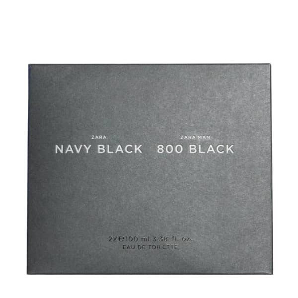 Zara Navy Black + Zara 800 Black