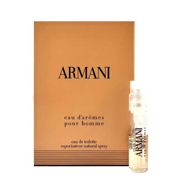 سمپل عطر جورجیو آرمانی او د آرومز ادو تویلت | Giorgio Armani Eau d’Aromes EDT Sample