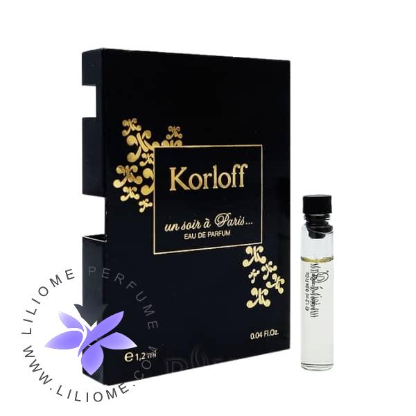 سمپل عطر کورلوف آن سویر ا پاریس | Korloff Un Soir A Paris EDP Sample