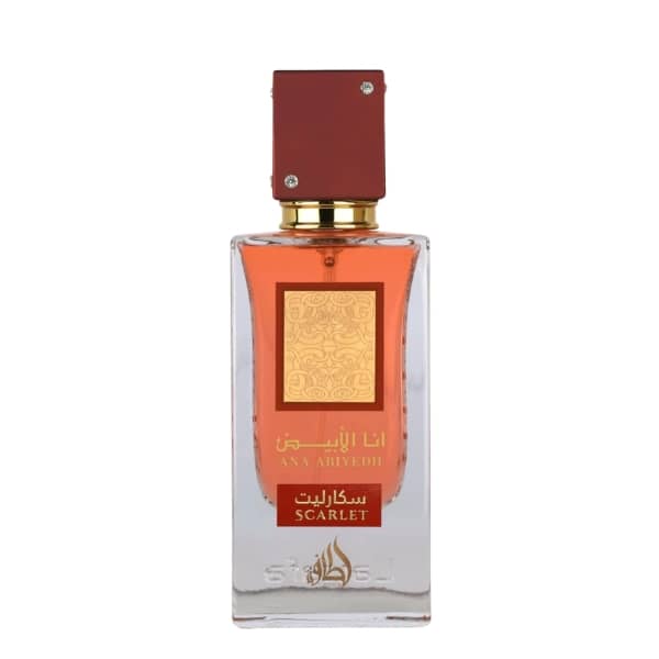 عطر ادکلن لطافه آنا ابیض اسکارلت | Lattafa Ana Abiyedh Scarlet